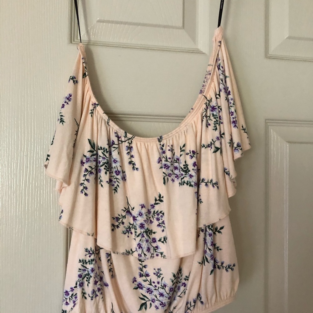 Forever 21 Off The Shoulder Shirt - Picture 5 of 5